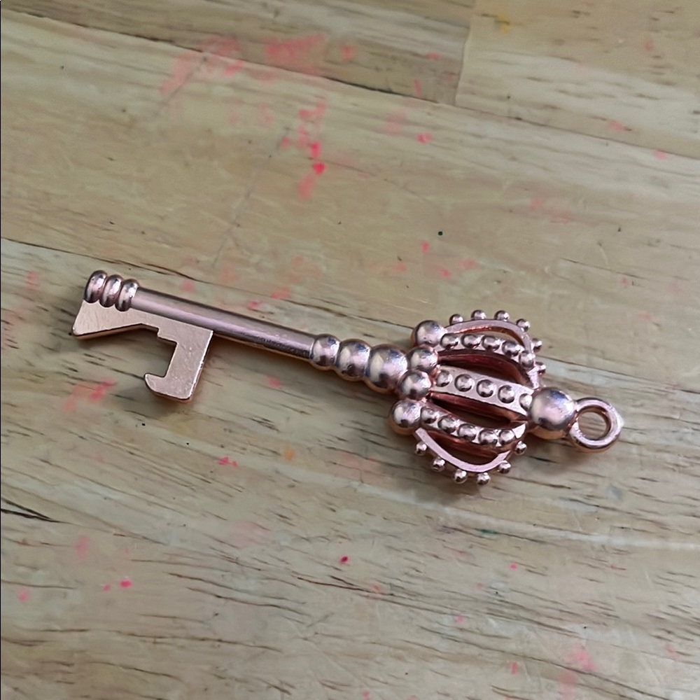 Rose Gold Key Pendant/Bottle Opener